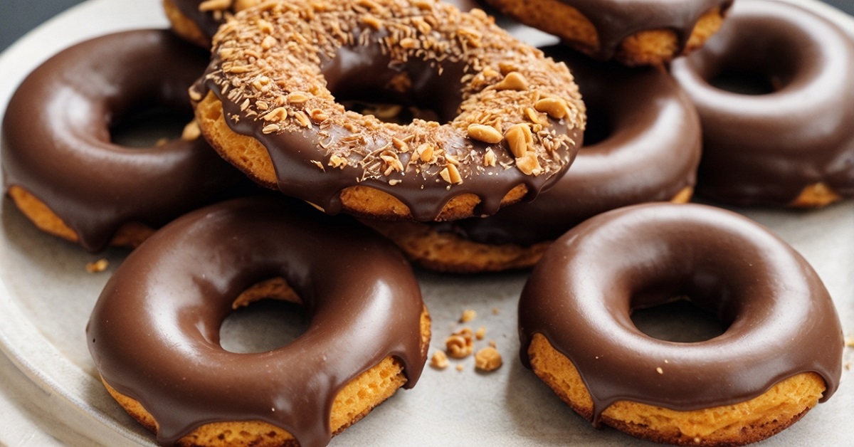 Read more about the article Keto Chocolate Peanut Butter Donuts Recipe