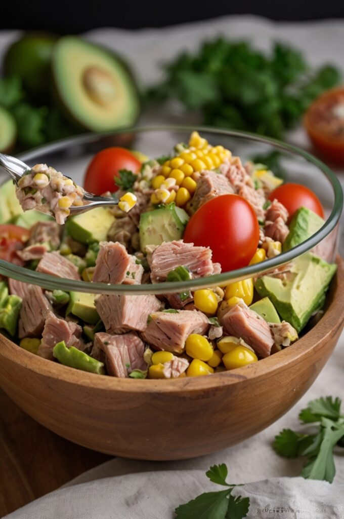 Mexican Tuna Salad with Corn