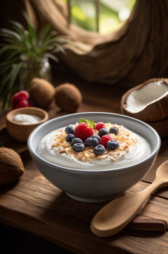 Coconut Greek Yogurt Creamy