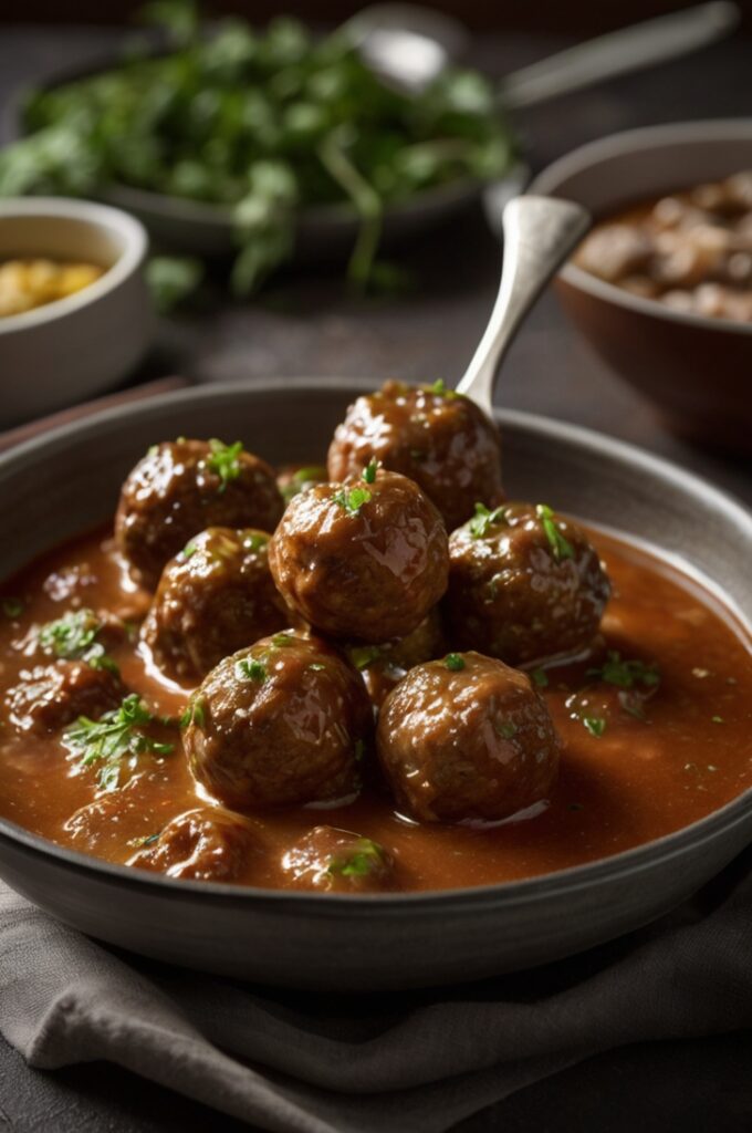 Crockpot Mississippi Meatballs