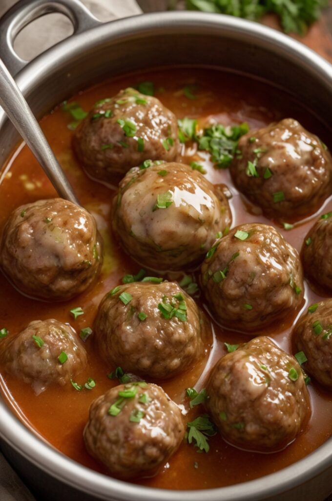 Crockpot Mississippi Meatballs