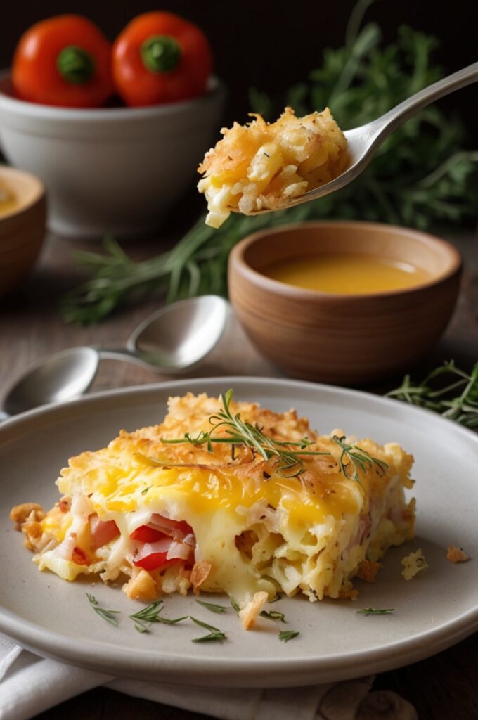 Hash Brown Egg Casserole