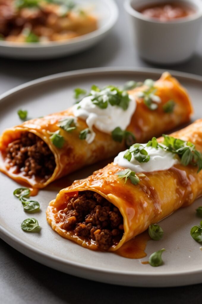 Delicious Beef Enchiladas