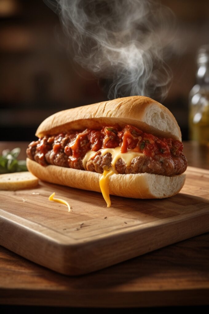 Ultimate Cheesy Meatball Subs