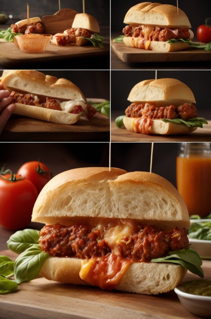 Ultimate Cheesy Meatball Subs