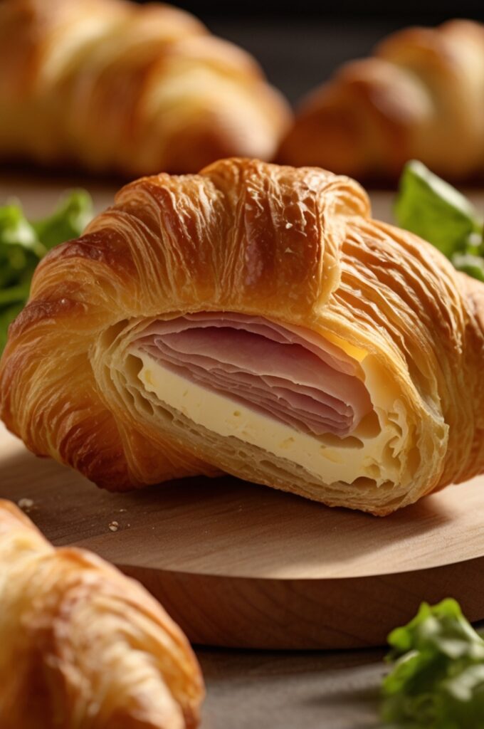Savory Ham and Cheese Croissant