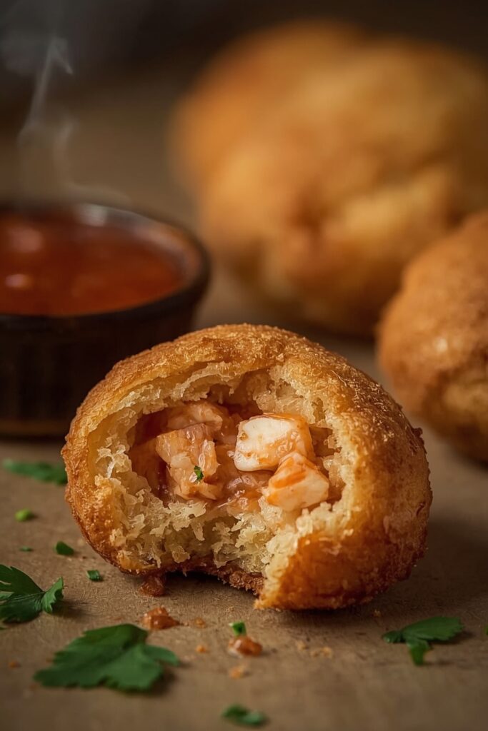 Crispy Crawfish Beignets