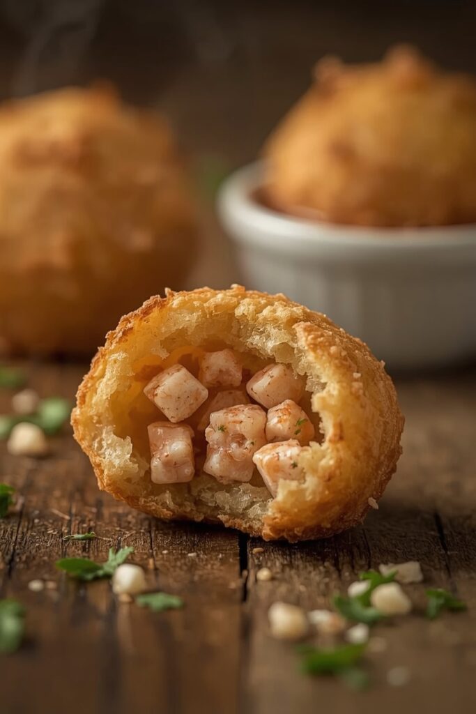 Crispy Crawfish Beignets