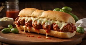 Read more about the article Ultimate Cheesy Meatball Subs Recipe
