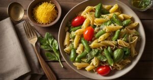Read more about the article Easy Vibrant Pasta Primavera Veggie Dish Recipe