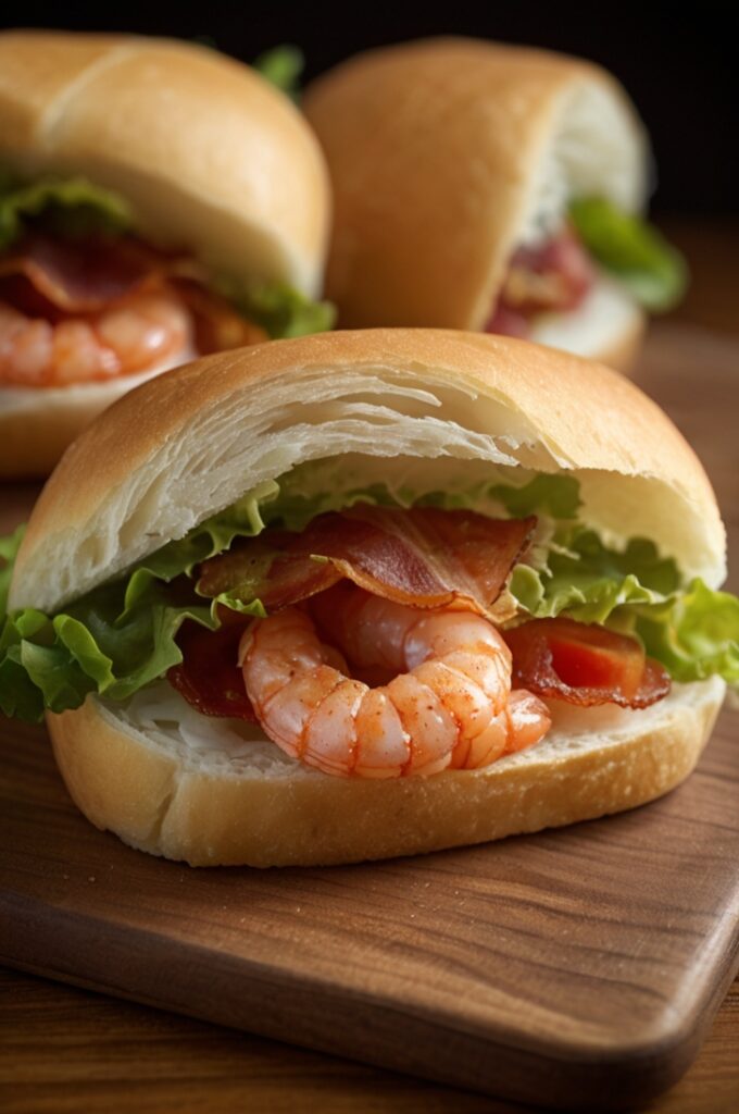 Delicious BLT Shrimp Rolls Recipe